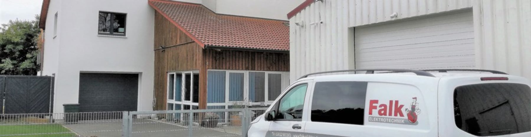 Falk Elektrotechnik GmbH – Firmengebäude in Heidgraben